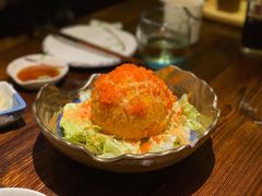 蟹籽熔岩土豆沙律-鸟鹏烧鸟居酒屋(熙龙湾店)