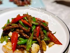 杭椒牛柳-古越舫·精品杭帮菜(商都路店)