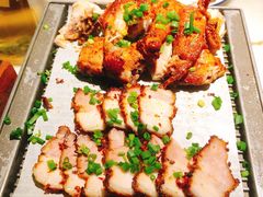 烤鸡烤肉双拼-绿茶餐厅(南方商城店)