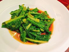 豉香油麦菜-绿茶餐厅(华贸购物中心店)