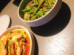豆角丝炒肉拌转百刀-日上三甘(三里屯店)