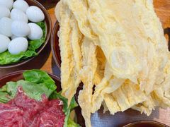 炸腐竹-木货街重庆老火锅(流塘店)