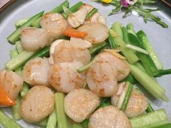 芦笋炒鲜带子-清水蘭軒