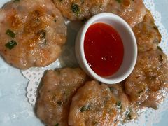 莲藕酿煎虾饼-聚缘堂·海鲜私房菜(松岭路店)
