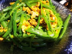 龙虾酱炒扁豆丝-叶派龙虾•招牌香辣蟹·海鲜(中海国际店)