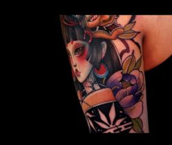 -木子·纹身店TATTOO穿孔·洗纹身