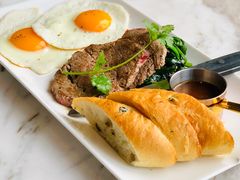 特级21天排酸牛排双煎蛋-The Rug Cafe(王府中环店)