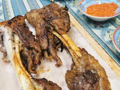 羊拐抓饭-阿吾丹的烤羊·新疆菜·抓饭·拌面(乌尔禾店)