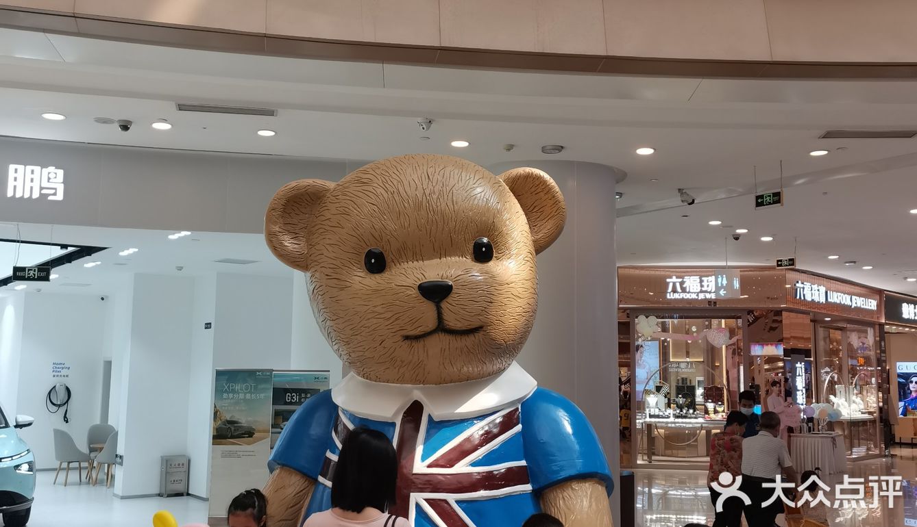 来奥园广场看泰迪熊了！