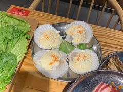 招牌芝士扇贝-青瓦炭韩潮烤肉(花园道店)