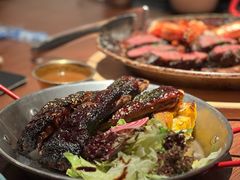 香芒酱烤伊比利亚猪肋排-404干式熟成牛排馆•聚会餐厅