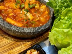 石板炒年糕-星火东北碳火烤肉(华大店)