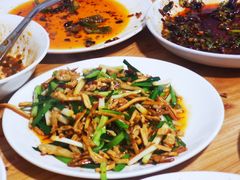 豆腐干肉丝-豆腐脑花