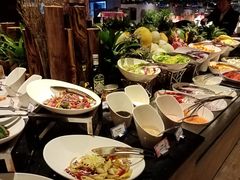 自助取餐区-OPEN開全日自助餐厅·牛肉火锅·海鲜(佛山希尔顿酒店)