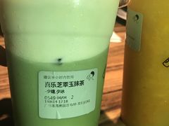 喜樂芝翠玉抹茶-喜茶(广州番禺奥园广场店)