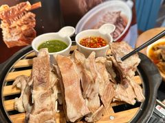 -百彦蒙古包·碳烤羊排·手抓羊肉(万江首店)