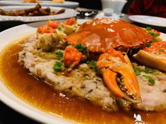 和乐蟹蒸手剁肉饼-广州文华东方酒店·江-由辉师傅主理