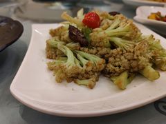 烧鹅汁炒苔兰花-岭南海晏楼(东晓南店)