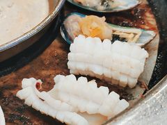 鱿鱼-银鲨海鲜烤肉火锅自助餐厅(五星店)