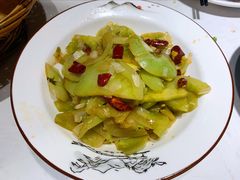 爆炒青番茄-丁里羊肉小镇(天鹅湖总店)
