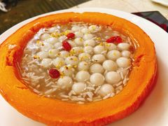 南瓜酒酿小圆子-玫瑰厅上海菜(兴国路店)