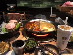 大红袍珍珠奶茶-湊湊火锅·茶憩(杭州湖滨银泰in77店)