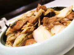 嫩白菜烧面筋-京味民福烤鸭店(建设四马路店)