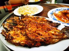 -北京龙庆四季香农家饭庄·灶台鱼·碳烤虹鳟鱼(龙庆峡店)