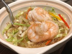 鹅肝大虾炒粉丝-浙江安吉JW万豪酒店·万豪中餐厅