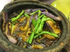 茄子豆角煲-花样宴荟(旺城店)