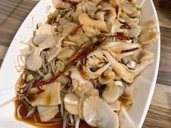 爆炒天鹅蛋拼鸟贝-景祥海鲜美食餐厅