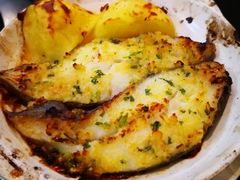 蒜茸牛油焗银雪鱼-妈阁铭记澳葡美食