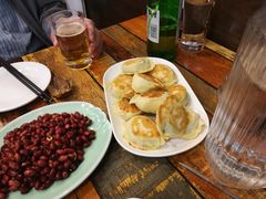 青瓜鲜虾锅贴-金谷园饺子·烧烤·家宴(人大总店)