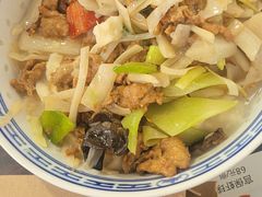 莲菜炒肉片煮馍优质-老西安韩记三鲜煮馍(四府街店)
