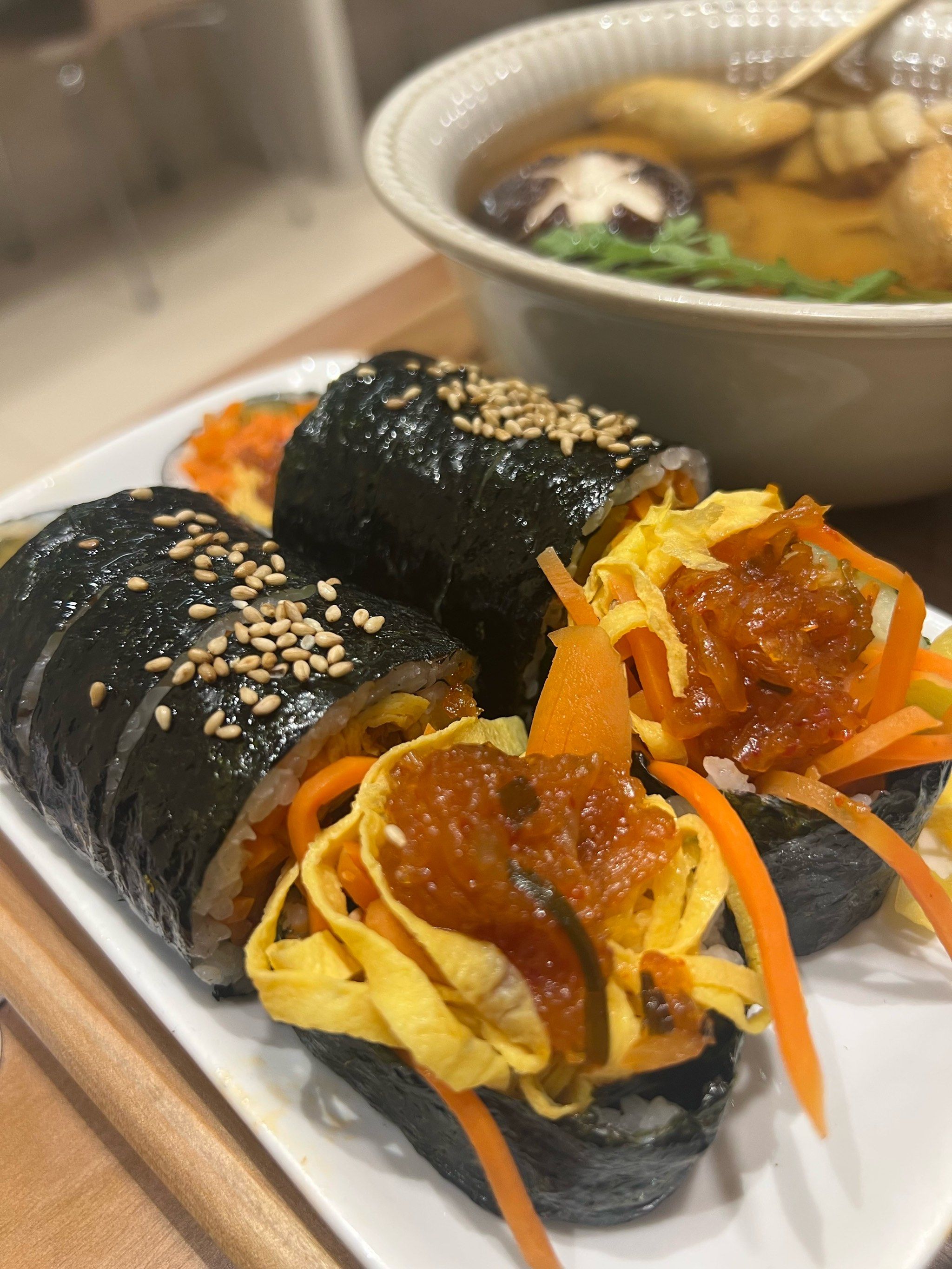 上海坠强外卖‼️减脂无压力👉醇朋友紫菜包饭