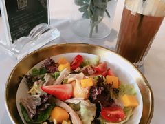 煙熏雞肉芒果草莓沙拉-哈布斯扒房(华发商都店)