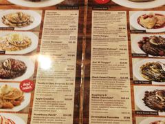 菜单-Pancakes on the rocks(Darling Harbour)