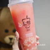 第一杯是浓郁的桂花和养乐多