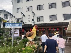 -头上红煨盐鸡·非遗院子餐厅