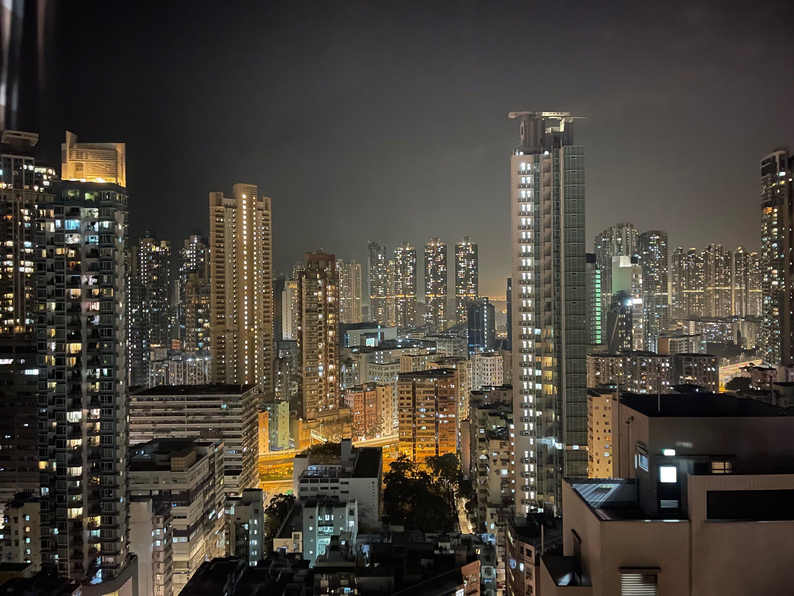 🇭🇰🇭🇰香港酒店高层夜景