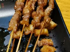 香喷喷的烤肥牛-淄博牧羊村烧烤(福田店)