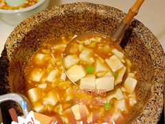 石锅鸡汤豆腐-绿茶餐厅(西单老佛爷店)