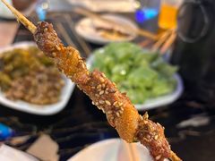 脆皮肥瘦加糖-火枪手串吧·鹤岗小串涮肚(亦庄店)
