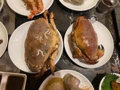 面包蟹-鸿腾国际大酒店-海鲜姿造海鲜烤肉自助餐