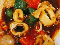 九层塔炒鱿鱼-simply thai天泰(长泰广场店)