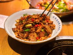 干萝卜炒腊肉-吃饭皇帝大土家民族菜(正大广场店)