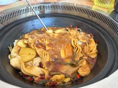 -北京龙庆四季香农家饭庄·灶台鱼·碳烤虹鳟鱼(龙庆峡店)