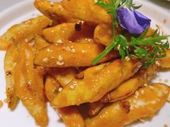 脆皮茄子-小放牛炒菜馆(裕华万达店)