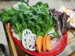 蔬菜拼盘-东镇老火锅(长春路首店)
