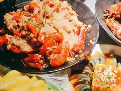 蒜蓉大虾-巴厘龙虾·榜首油焖大虾(音乐学院·沿江酒馆店)